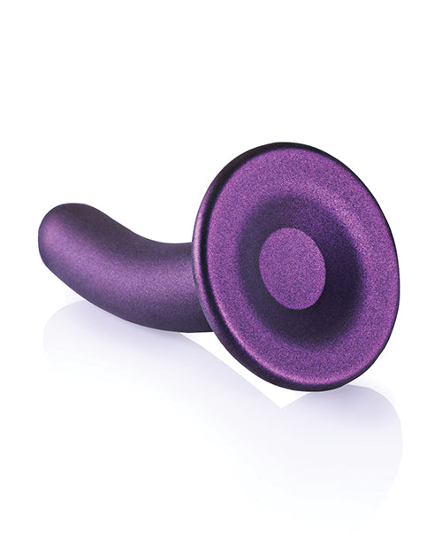 Shots Ouch 5" Smooth G-Spot Dildo - Metallic Purple - Empower Pleasure