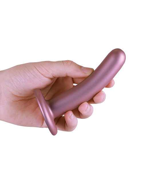 Shots Ouch 5" Smooth G-Spot Dildo - Rose Gold - Empower Pleasure