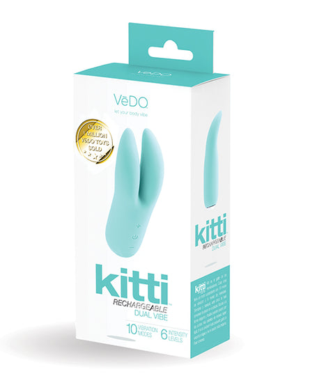 VeDo Kitti Rechargeable Dual Vibe - Assorted Colors - Empower Pleasure