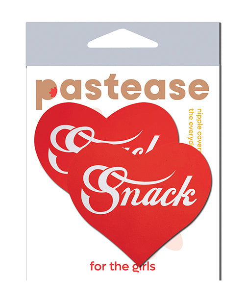 Pastease Premium Heart Snack - Red O/S - Empower Pleasure