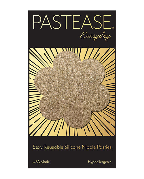 Pastease Reusable Suede Flower - Cream O/S - Empower Pleasure