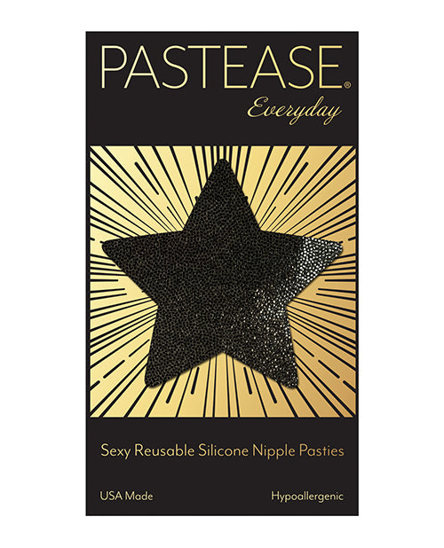 Pastease Reusable Liquid Star - Black O/S - Empower Pleasure