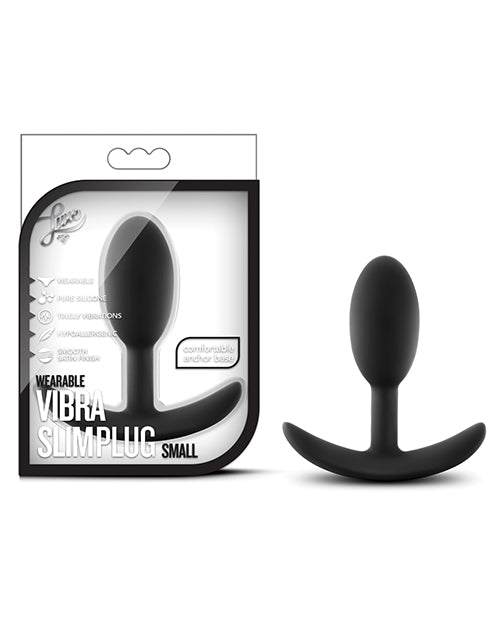 Blush Luxe Wearable Vibra Slim Plug - Small - Empower Pleasure