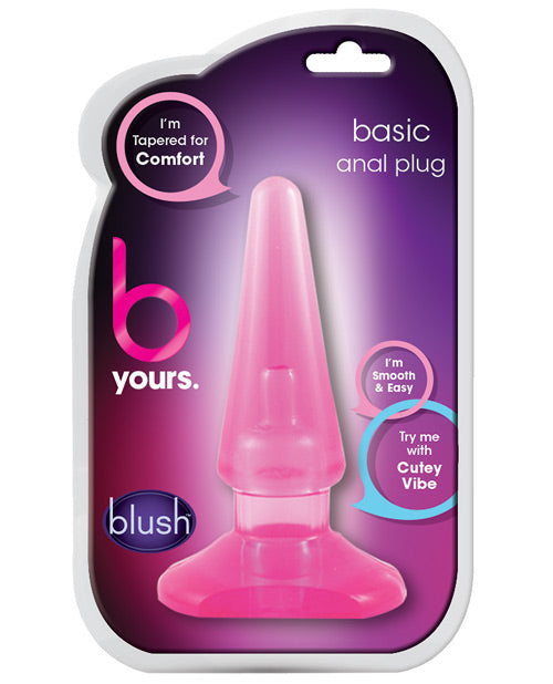 Blush Basic Anal Plug - Empower Pleasure