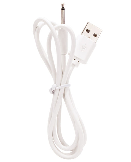 Screaming O Recharge Charging Cable - White - Empower Pleasure