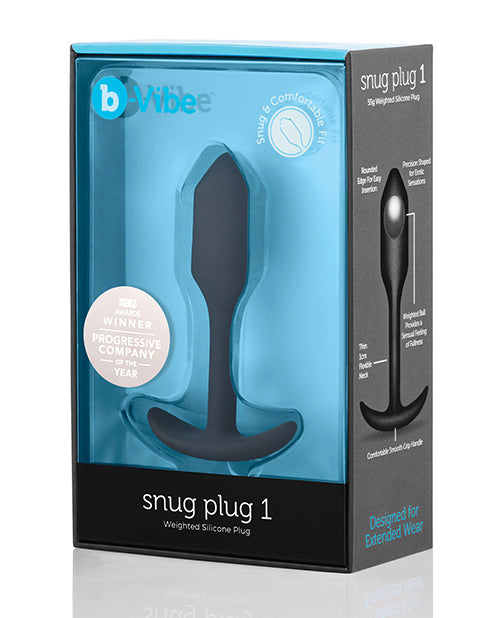 b-Vibe Snug Plug 1 - .55g - Empower Pleasure