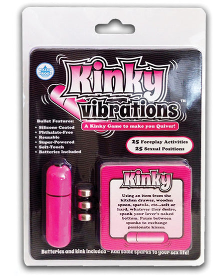 Kinky Vibrations Game w/Bullet - Empower Pleasure