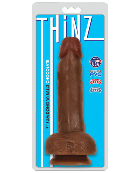 Curve Thinz 7" Slim Dong with Balls - Empower Pleasure