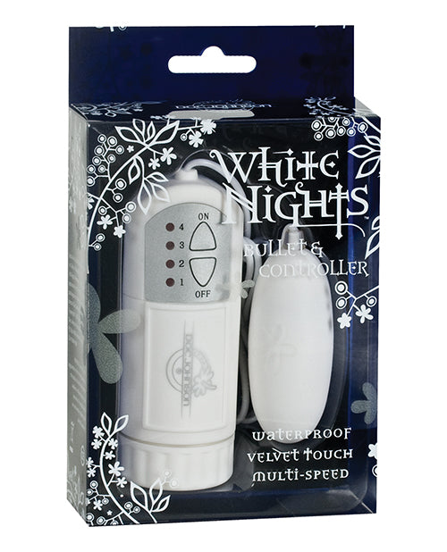 White Nights Bullet & Controller - White - Empower Pleasure