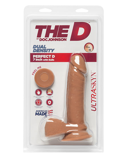 The D 7" Perfect D w/Balls - - Empower Pleasure