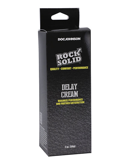 Rock Solid Delay Cream - 2 oz - Empower Pleasure