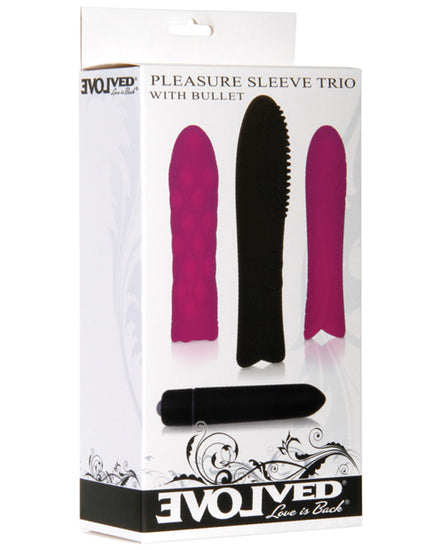 Evolved Pleasure Sleeve Trio with Bullet - Empower Pleasure