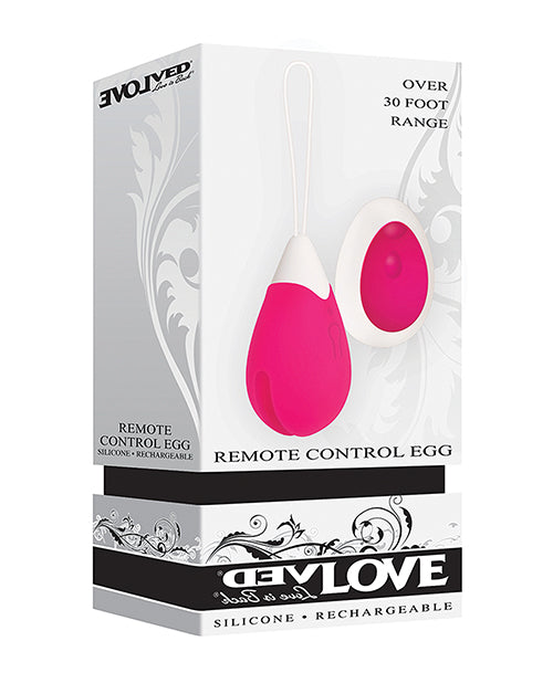 Evolved Remote Control Egg - Pink - Empower Pleasure