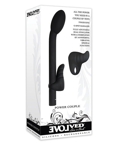 Evolved Power Couple Kit - Black - Empower Pleasure