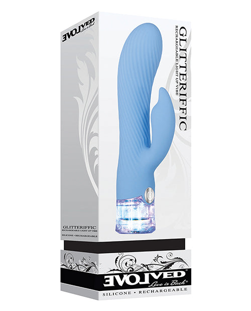 Evolved Glitteriffic - Blue - Empower Pleasure