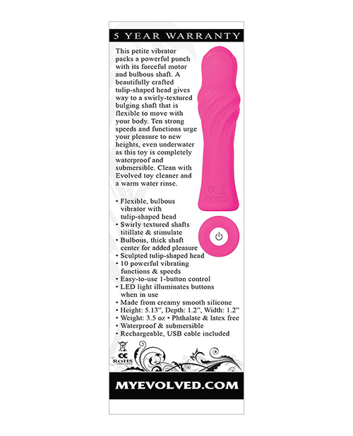 Evolved Twist & Shout Rechargeable Bullet - Pink - Empower Pleasure