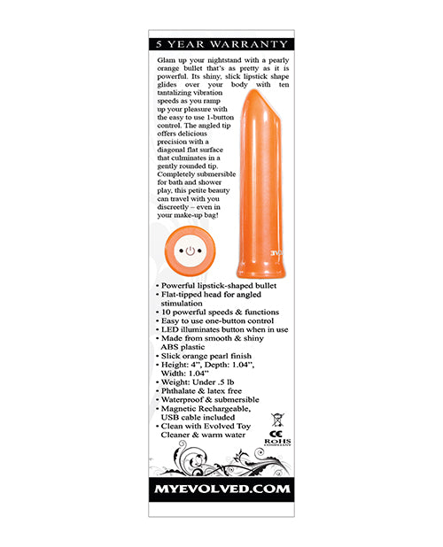 Evolved Lip Service - Orange - Empower Pleasure