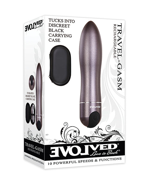 Evolved Travel Gasm Bullet - Grey - Empower Pleasure