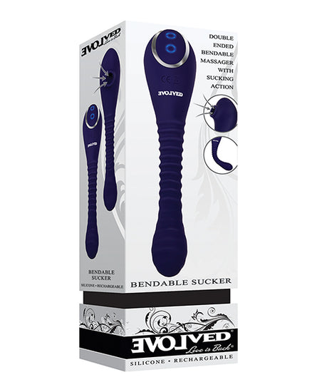 Evolved Bendable Sucker - Purple - Empower Pleasure