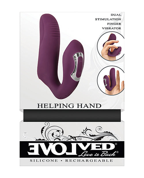 Evolved Helping Hand - Purple - Empower Pleasure