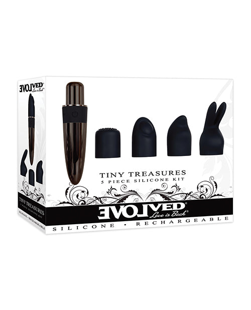 Evolved Tiny Treasures 5-Piece Silicone Kit - Empower Pleasure