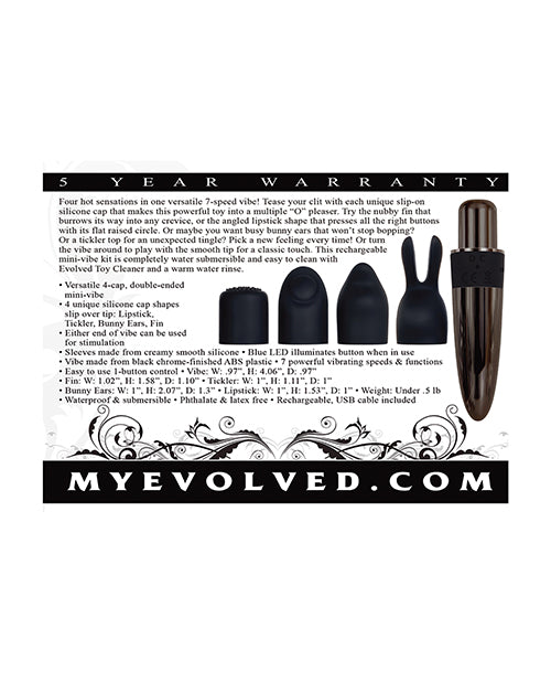 Evolved Tiny Treasures 5-Piece Silicone Kit - Empower Pleasure