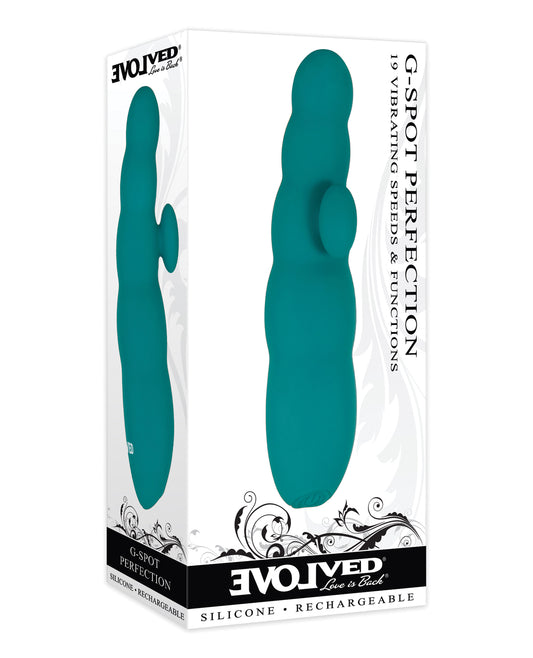 Evolved G-Spot Perfection Vibe - Teal - Empower Pleasure