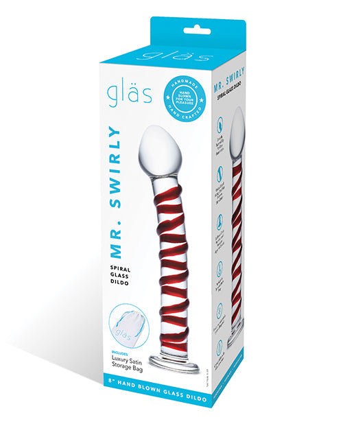 Glas Mr Swirly Dildo - Empower Pleasure