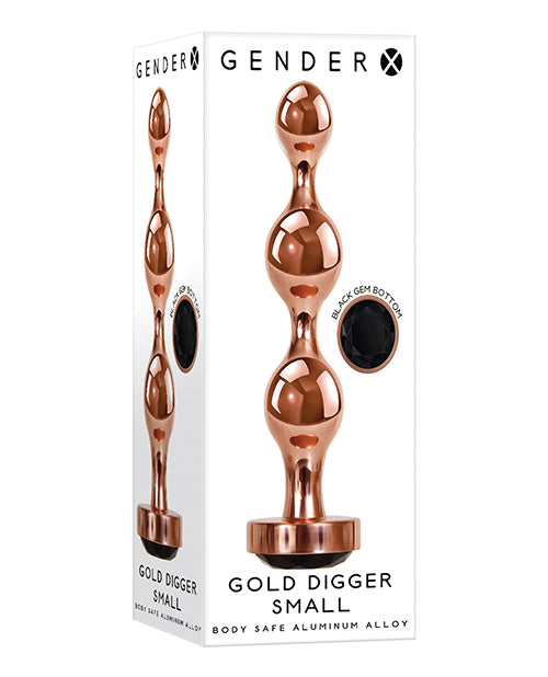 Gender X Gold Digger - Rose Gold/Black - Empower Pleasure