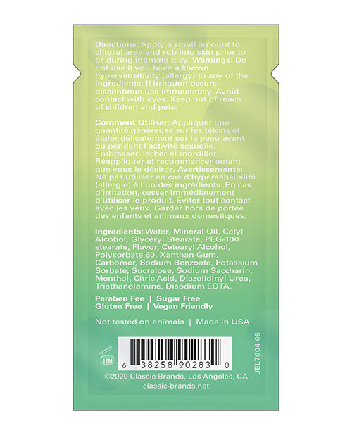 Joy Buzzer Mojito Twist Foil - 4 ml Pack of 24 - Empower Pleasure