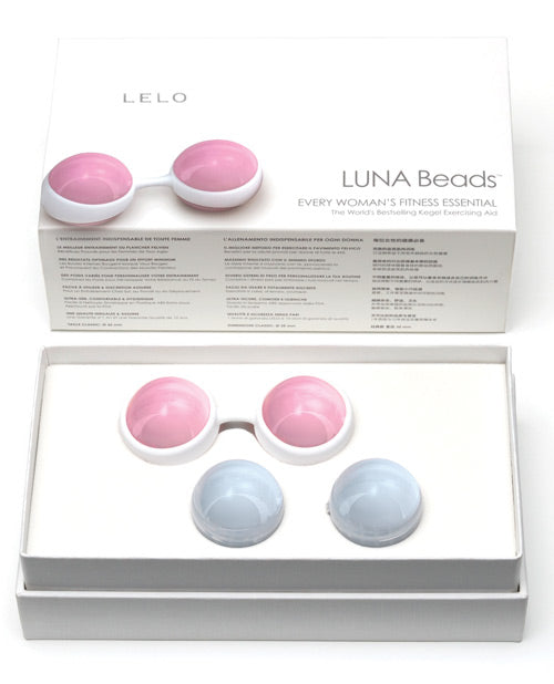 LELO Luna Beads - Pink & Blue - Empower Pleasure