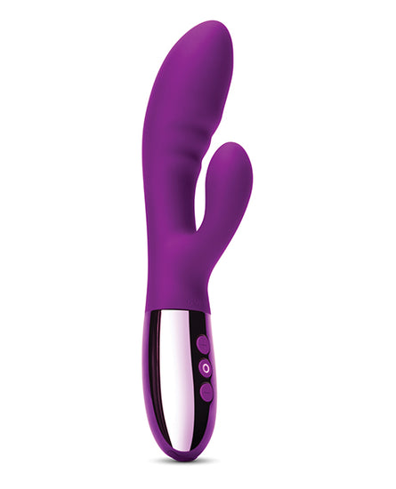 Le Wand BLEND Double Motor Rabbit Rechargeable Vibrator - Cherry - Empower Pleasure