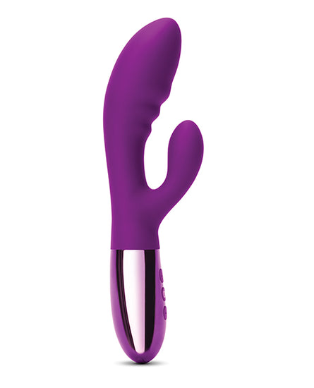 Le Wand BLEND Double Motor Rabbit Rechargeable Vibrator - Cherry - Empower Pleasure