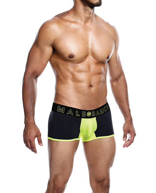 Male Basics Neon Trunk Yellow LG - Empower Pleasure