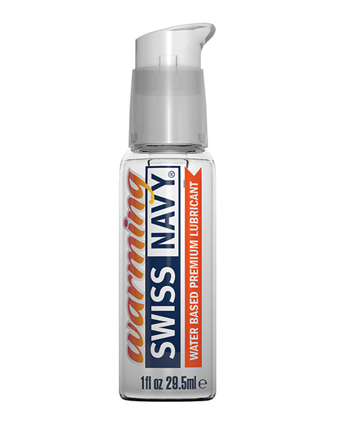 Swiss Navy Warming Water Based Lubricant - 1 oz - Empower Pleasure