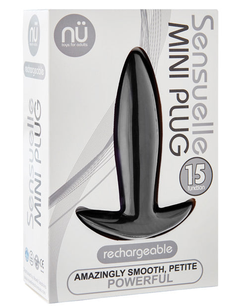 Sensuelle Vibrating Mini Plug - 15 Functions - Empower Pleasure