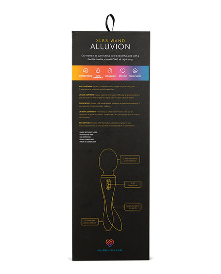 Nu Sensuelle Alluvion XLR8 Wand - Assorted Colors - Empower Pleasure