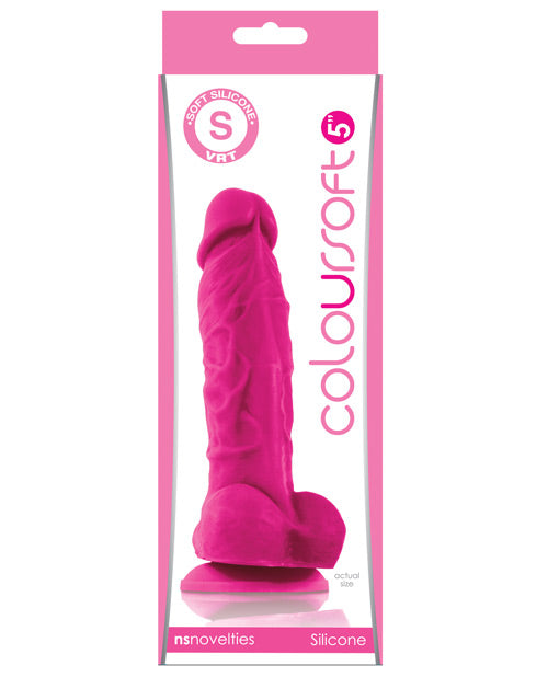 NS Novelties ColourSoft 5" Silicone Soft Dildo - Empower Pleasure