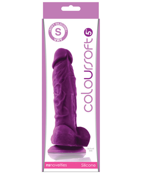 NS Novelties ColourSoft 5" Silicone Soft Dildo - Empower Pleasure