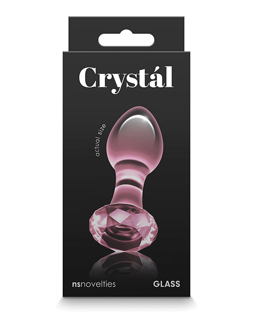 Crystal Gem Butt Plug - Pink - Empower Pleasure