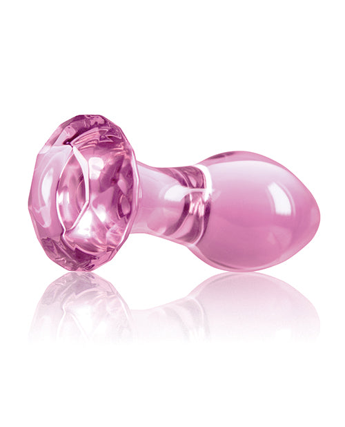 Crystal Gem Butt Plug - Pink - Empower Pleasure