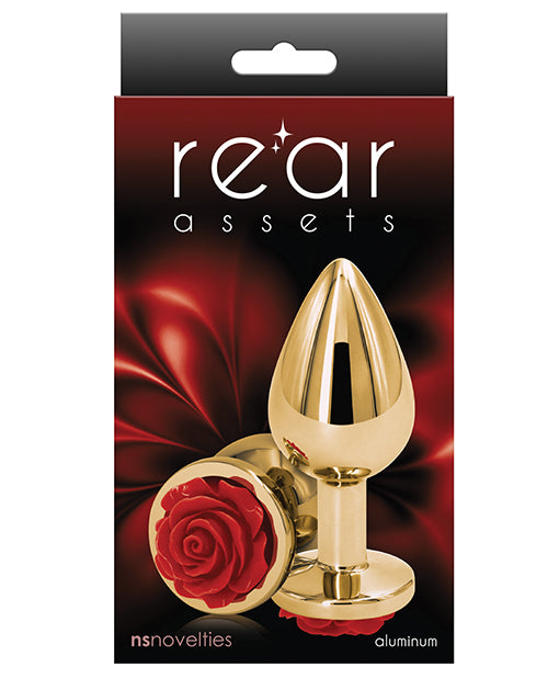 Rear Assets Medium - Red Rose - Empower Pleasure