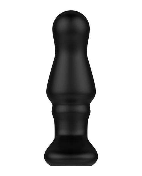 Nexus Bolster Butt Plug  w/Inflatable Tip - Black - Empower Pleasure