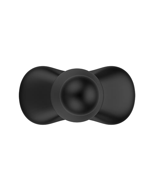 Nexus Bolster Butt Plug  w/Inflatable Tip - Black - Empower Pleasure