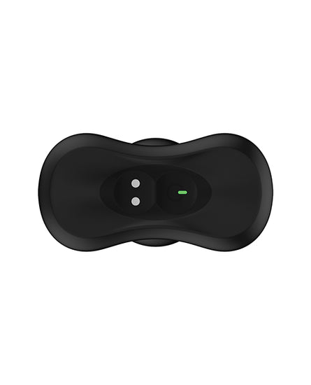 Nexus Bolster Butt Plug  w/Inflatable Tip - Black - Empower Pleasure