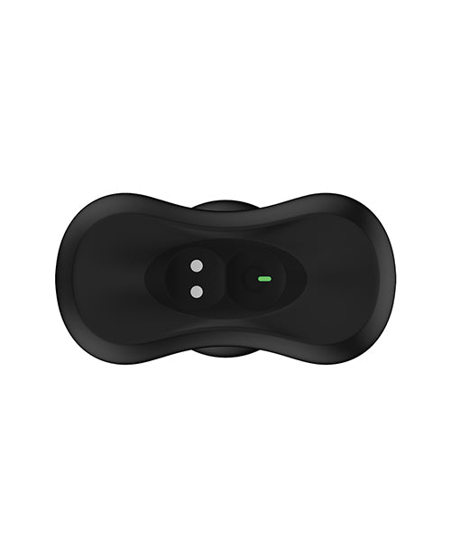 Nexus Bolster Butt Plug  w/Inflatable Tip - Black - Empower Pleasure