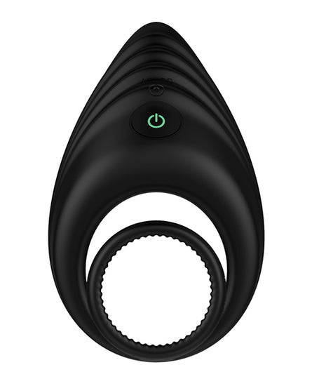 Nexus Enhance Cock & Ball Ring - Black - Empower Pleasure