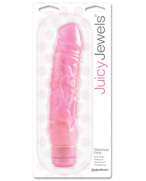 Juicy Jewels Precious Pink Vibrator - Pink - Empower Pleasure