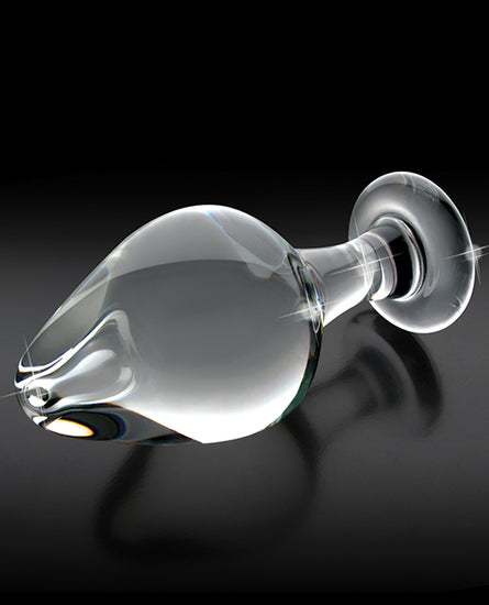 Icicles No. 25 Hand Blown Glass - Clear - Empower Pleasure