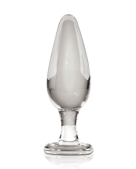 Icicles No. 26 Hand Blown Glass - Clear - Empower Pleasure